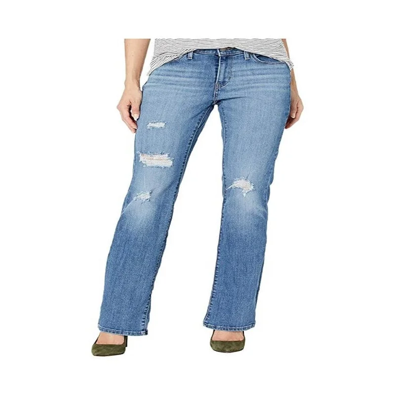 women's bootcut flare jeans -Levi's Women's Denim Pants and Jeans Blue Size 29X32