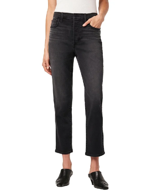 ladies' trendy raw hem jeans -JOE'S Jeans The OG Ready To Go Straight Ankle Jean