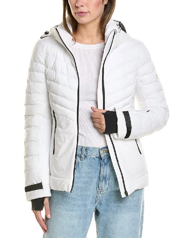 women's hooded winter jacket -Post Card Zermatt Down Jacket