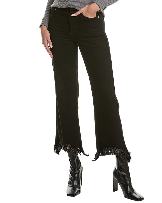 ultra-soft jeggings for women -Maje Black Straight Jean