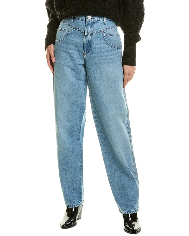 women's soft-wash skinny jeans -FRAME Denim 90s Utility Beck Loose Jean