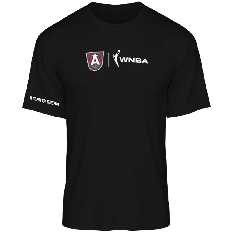 breathable moisture-wicking top for women -ATL WNBA Crest Logo T-Shirt