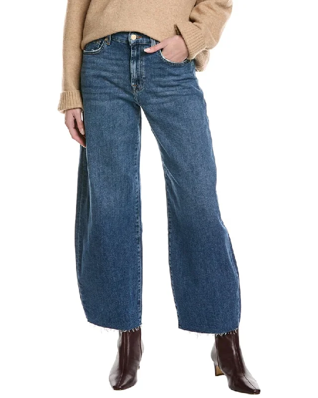 trendy acid-wash jeans for women -7 For All Mankind Bonnie Pomona Barrel Jean