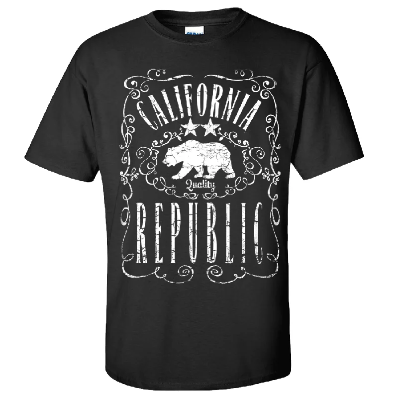 stylish surplice wrap top for women -California Republic JD Whiskey Asst Colors T-shirt/tee