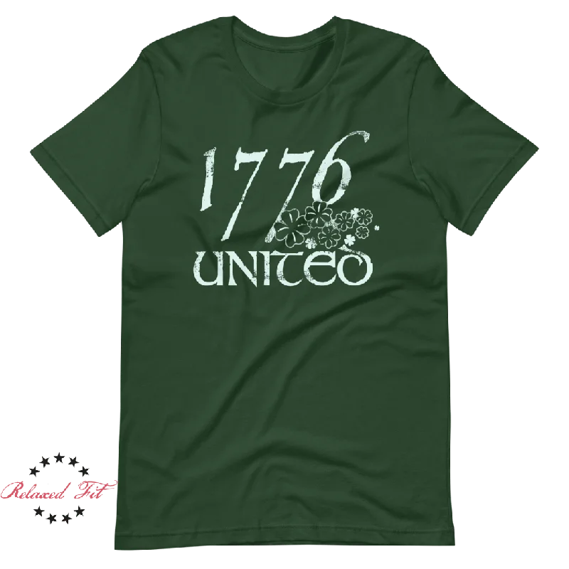 ladies' lightweight summer top -1776 United® Logo Tee - St. Paddy's 2023 (Limited) - Women's Relaxed Fit