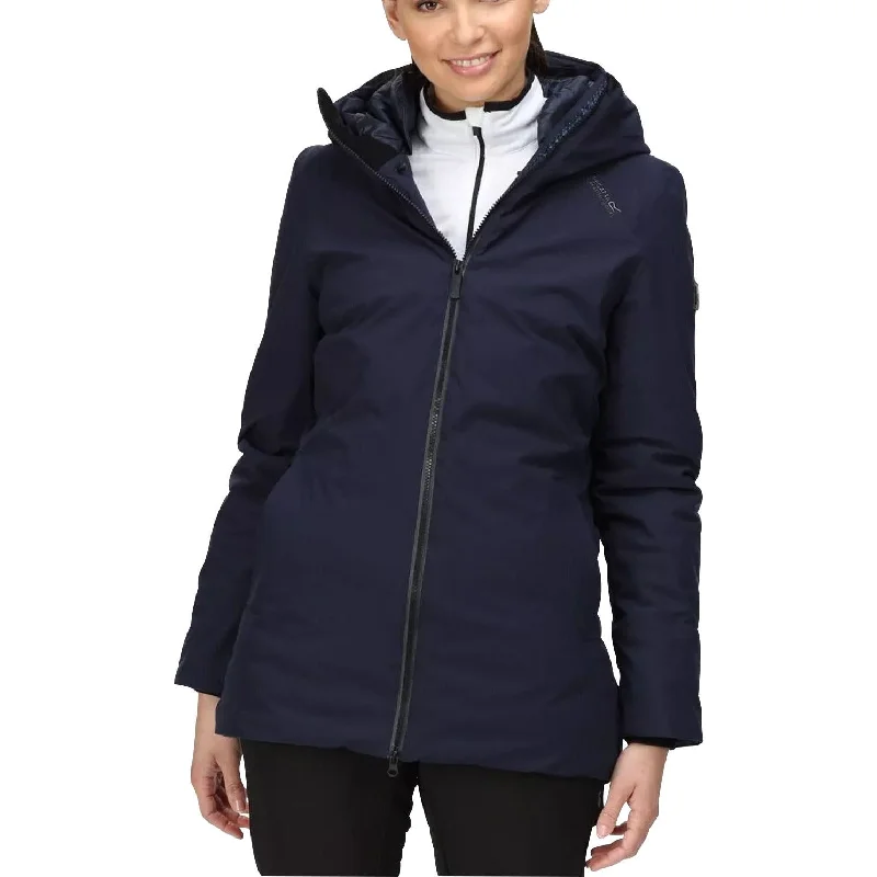 elegant wool cape for women -Regatta Sanda Womens Waterproof Jacket - Navy