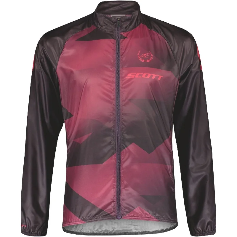 fashionable belted wool coat for women -Scott RC Windbreaker Junior Cycling Jacket - Purple