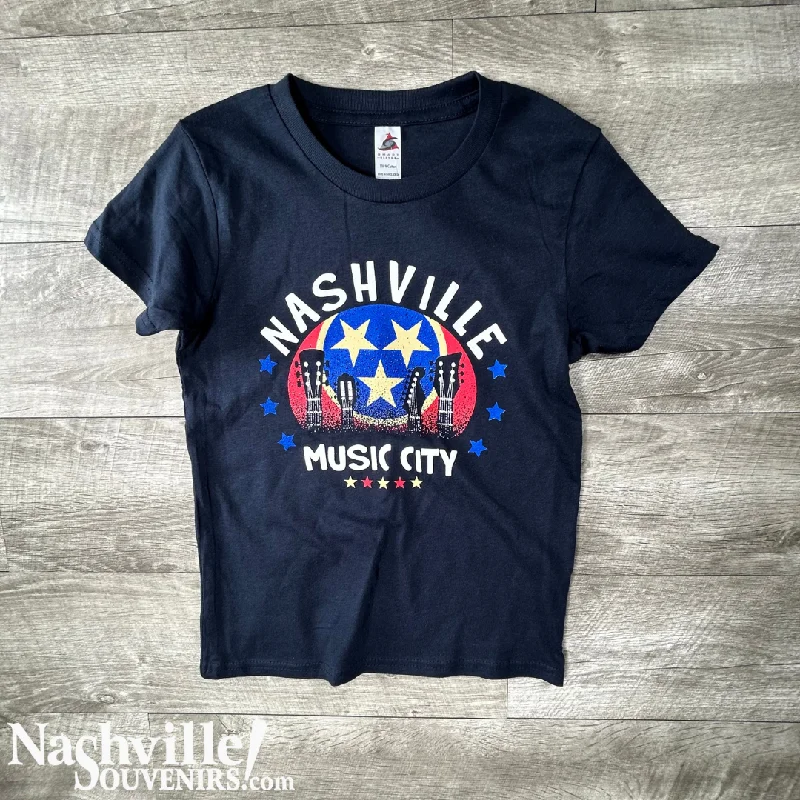 women's business casual blouse -Nashville Americana Youth Tee