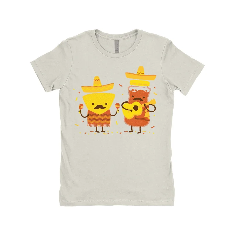 women's button-up shirt -Flavorful Fiesta T-Shirt