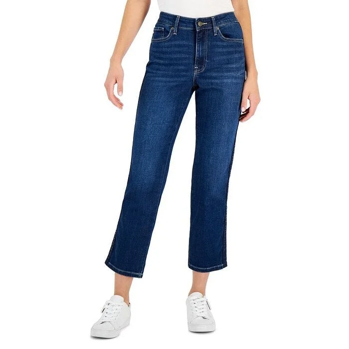 ultra-soft jeggings for women -Tommy Hilfiger Women's Tribeca Straight Leg Jeans Blue Size 4