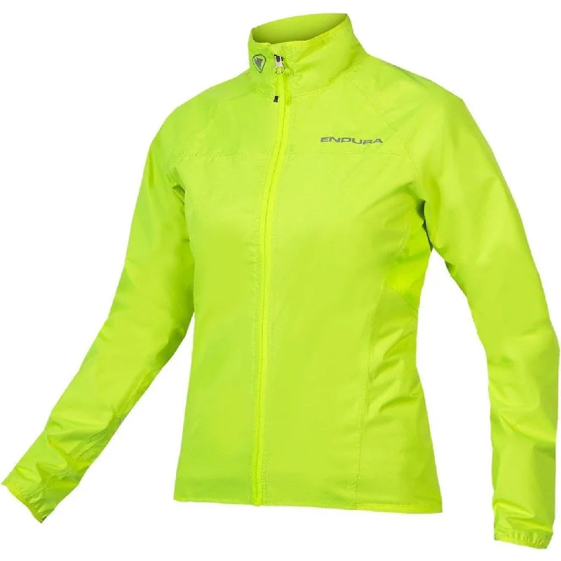 classic women's wool coat -Endura Xtract II Waterproof Womens Cycling Jacket - Yellow