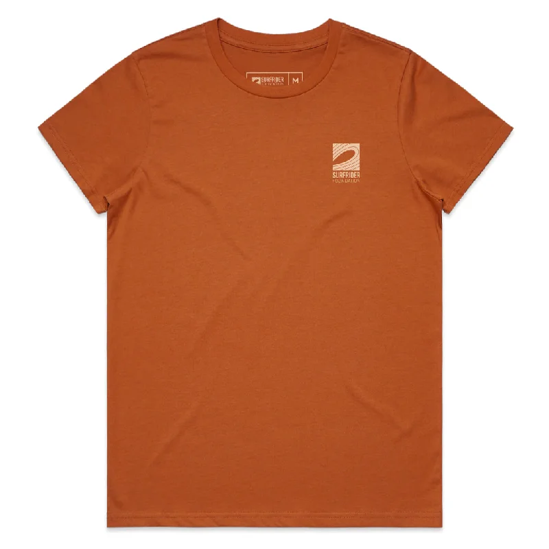 women's casual blouse -Women's Logo T-Shirt (Copper)