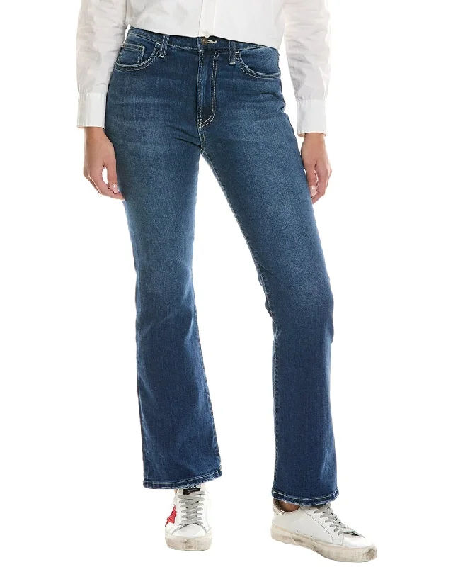 women's distressed mom jeans -HUDSON Jeans Blair High-Rise Bootcut Jean