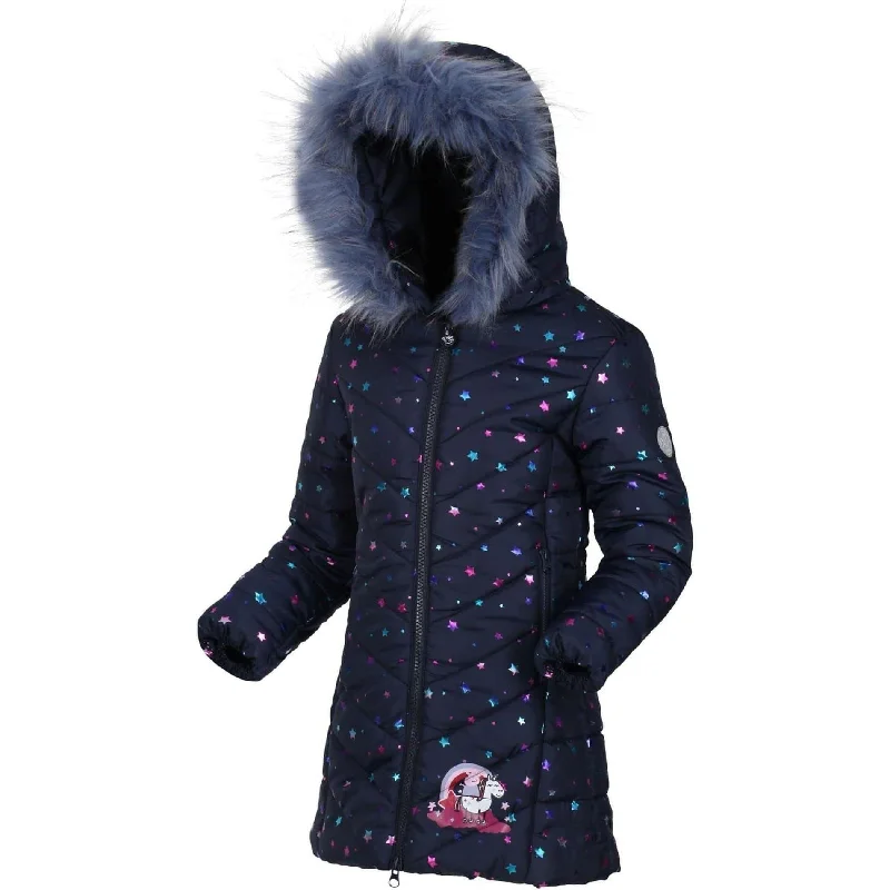 women's slim fit blazer -Regatta Peppa Pig Junior Padded Jacket - Navy