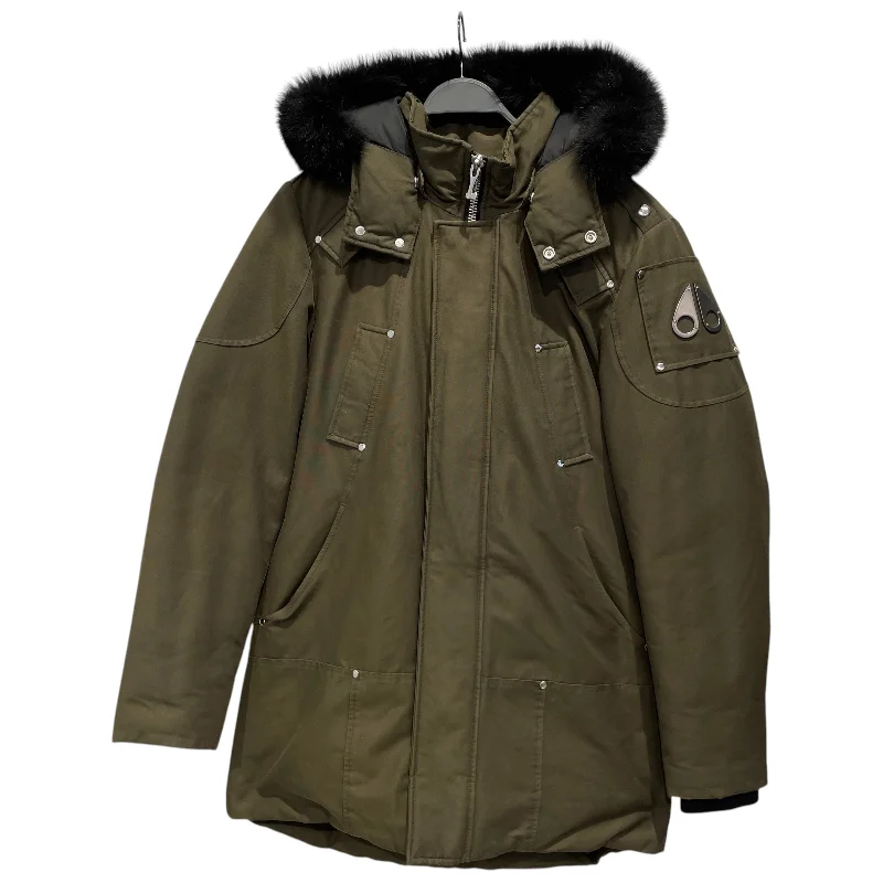 women's lightweight jacket -MOOSE KNUCKLES/Mod Parka/M/Nylon/GRN/Parka