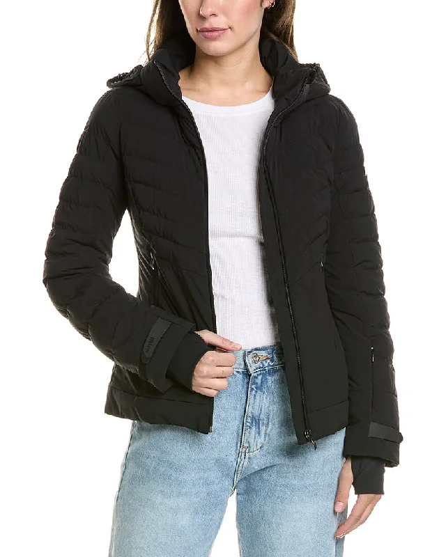 ladies' fur-lined jacket -Post Card Zermatt Down Jacket