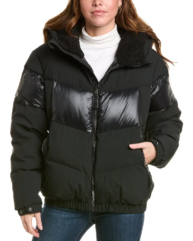 stylish longline coat for women -Spyder Eastwood Down Jacket