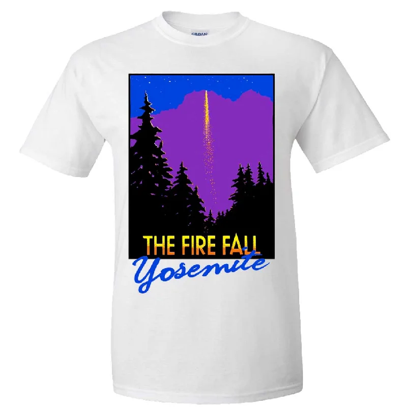 women's casual blouse -Fire Fall Yosemite California Asst Colors T-shirt/tee