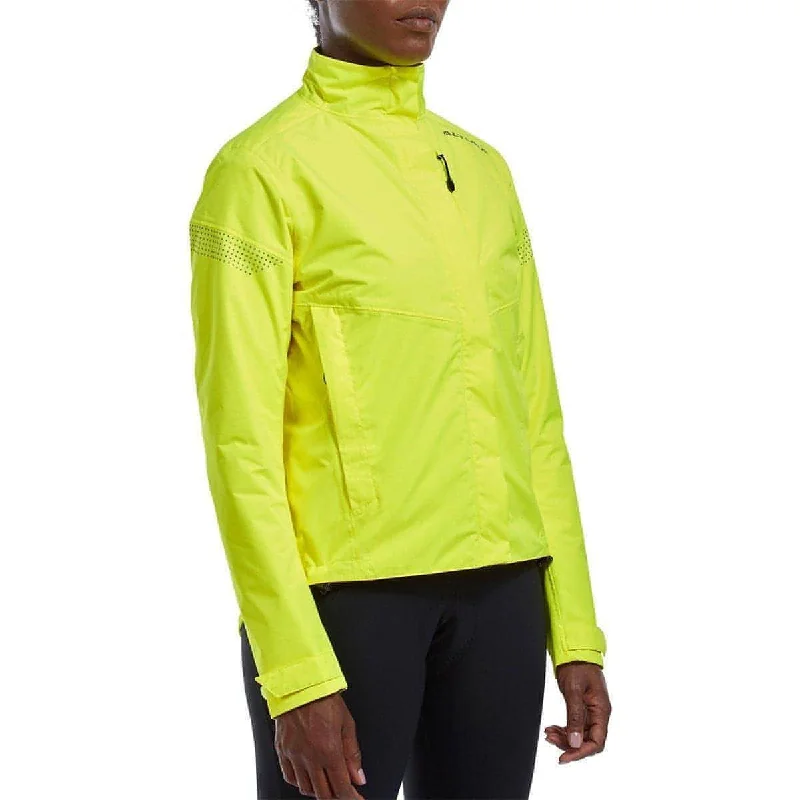 ladies' designer overcoat -Altura Nevis Nightvision Waterproof Womens Cycling Jacket - Yellow