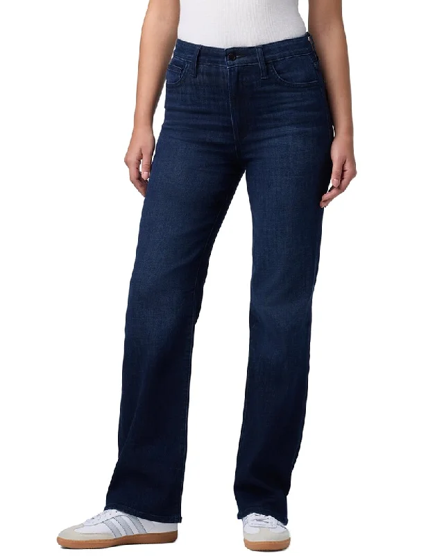 ladies' light-wash denim jeans -JOE'S Jeans Save Tonight Wide Leg Jean