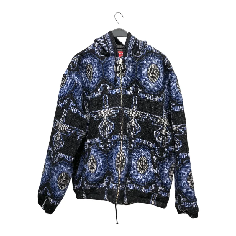 warm padded coat for women -Supreme/Mountain Parka/XL/Wool/NVY/All Over Print/