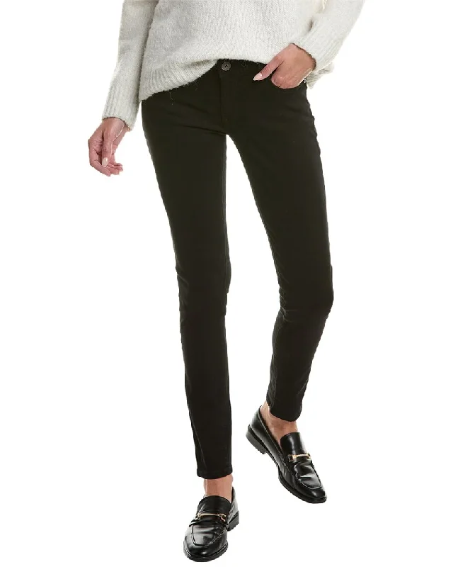 comfortable high-rise jeans for women -DL1961 Premium Denim Amanda Black Skinny Leg