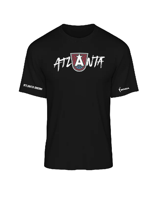 fitted ribbed blouse for women -Atlanta Dream Crest T-Shirt