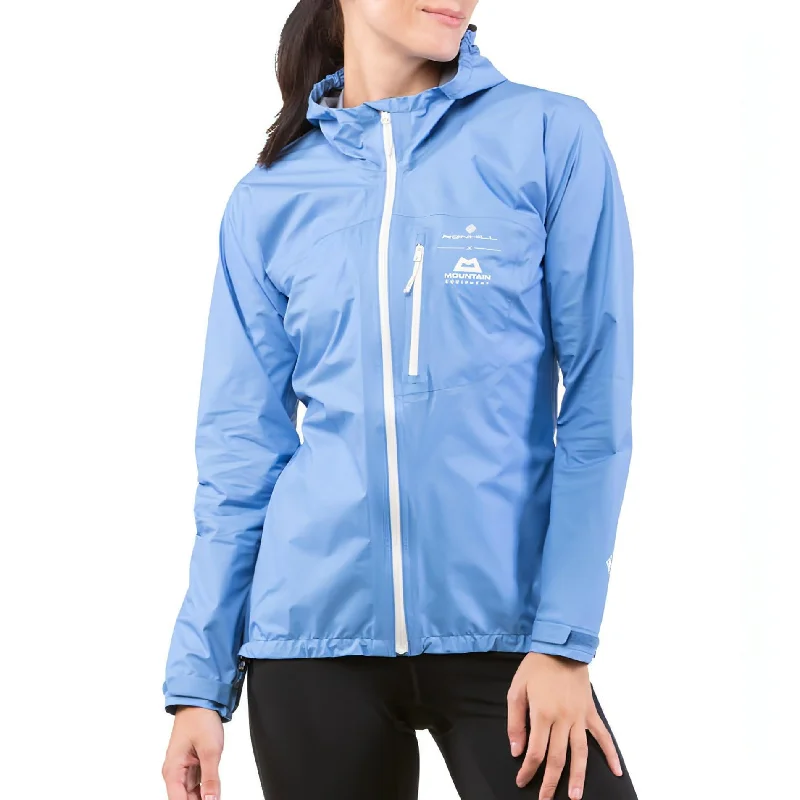 women's slim fit blazer -Ronhill Tech GORE-TEX Mercurial Womens Running Jacket - Blue