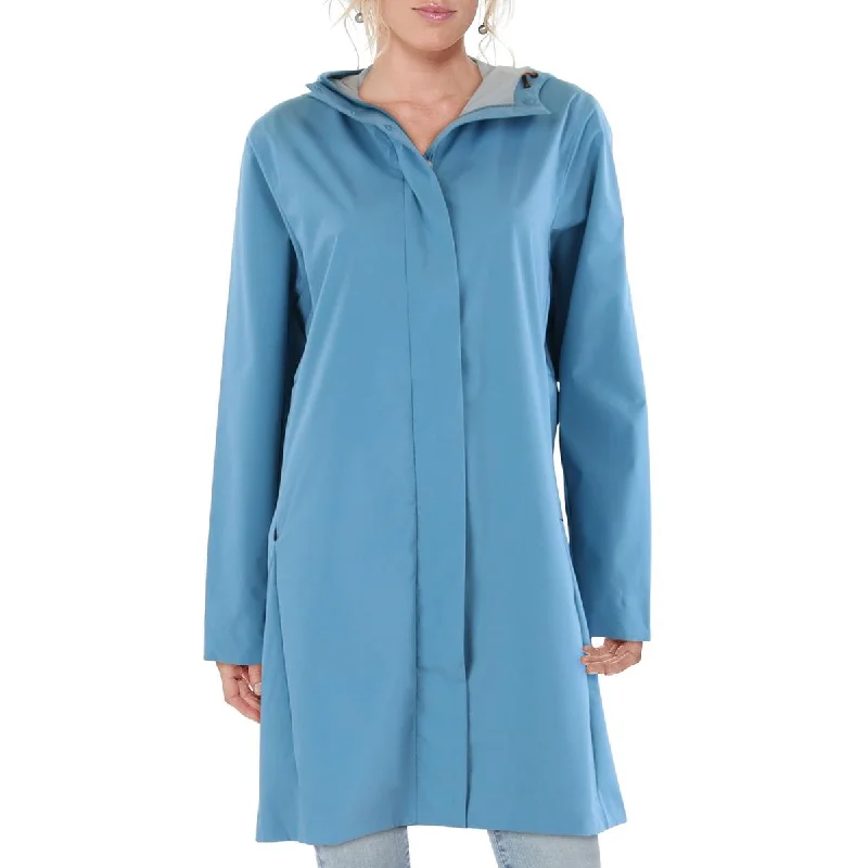 women's faux fur coat -Save the Duck Womens Quick Dry Breathable Raincoat