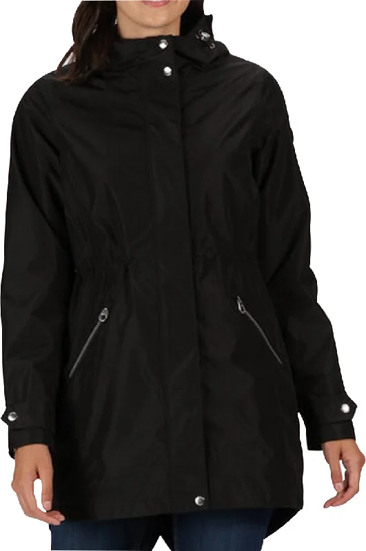 ladies' quilted coat -Regatta Lunora Womens Jacket - Black