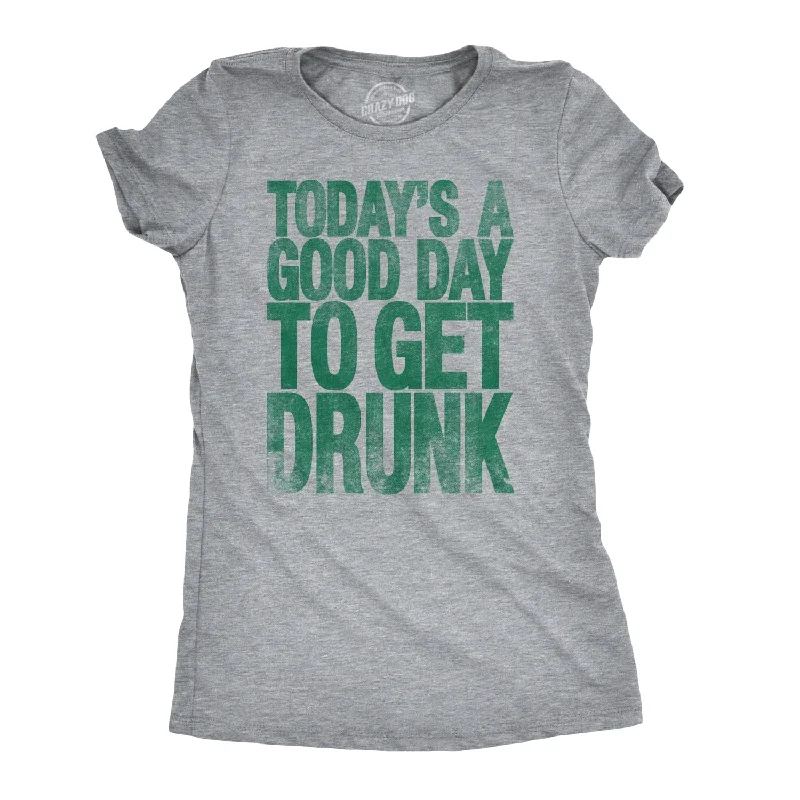 women's off-shoulder top -Good Day To Get Drunk Women's T Shirt