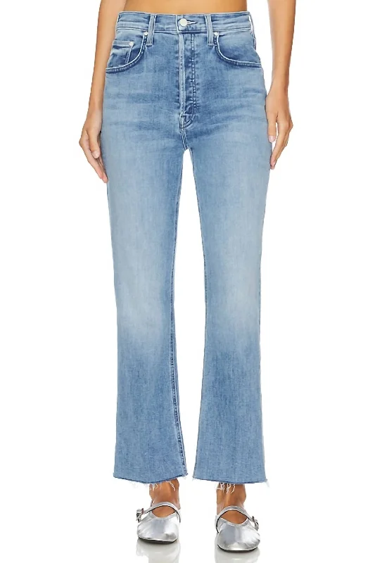 casual slim fit jeans for women -The Tripper Ankle Fray Jeans In All Over The Map