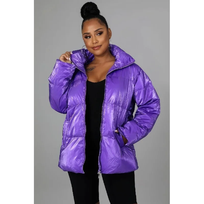 lightweight quilted jacket for women -NonStretch Bomber Jacket