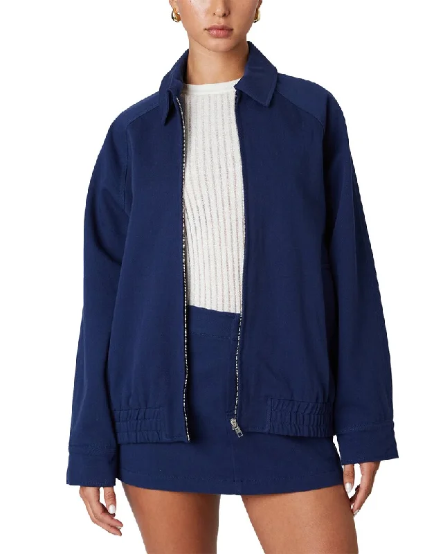 sporty track jacket for women -NIA Beau Bomber Jacket