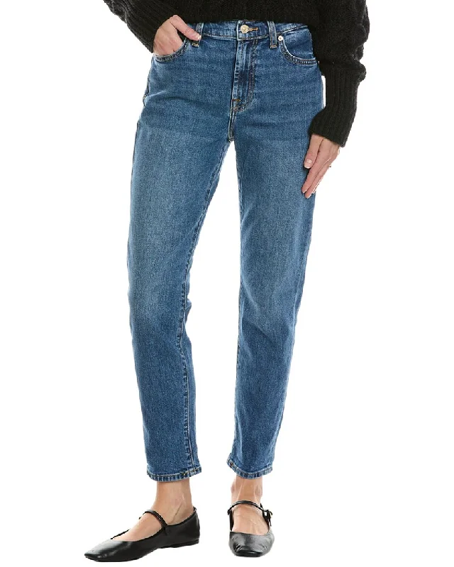 women's vintage straight-leg jeans -7 For All Mankind Josefina Jean