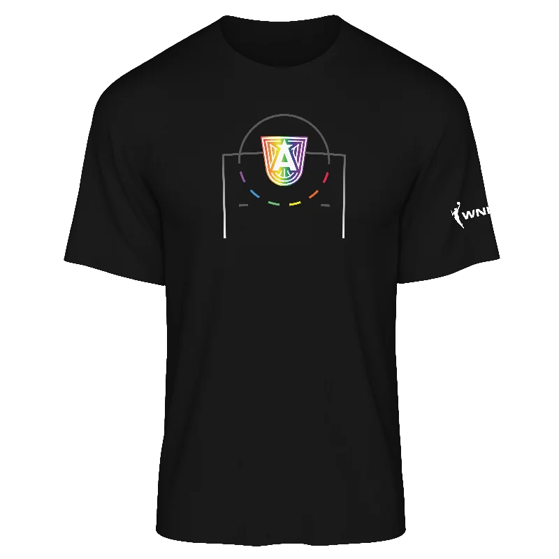 women's minimalist turtleneck top -ATL Key Pride T-Shirt