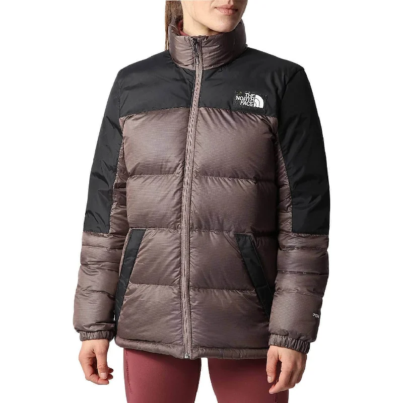 ladies' lightweight anorak coat -The North Face Diablo Womens Down Jacket - Brown