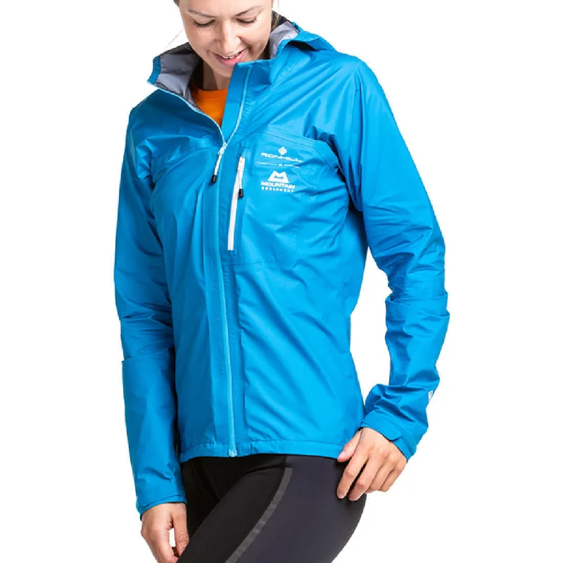 long elegant trench coat for women -Ronhill Tech GORE-TEX Mercurial Womens Running Jacket - Blue