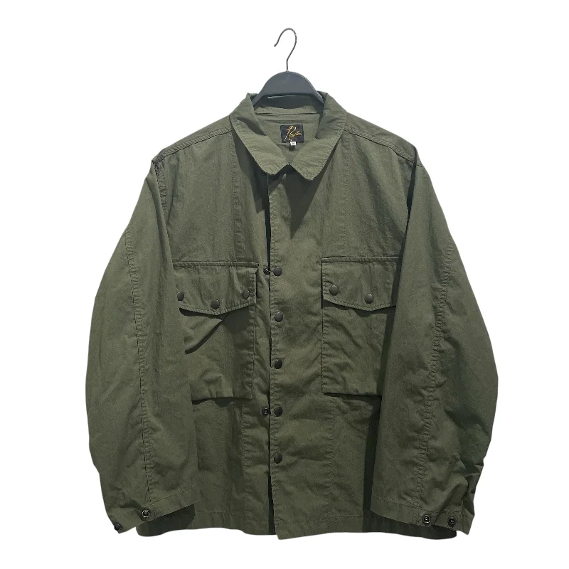 stylish fleece-lined coat for women -Needles/Military Jkt/M/Cotton/GRN/