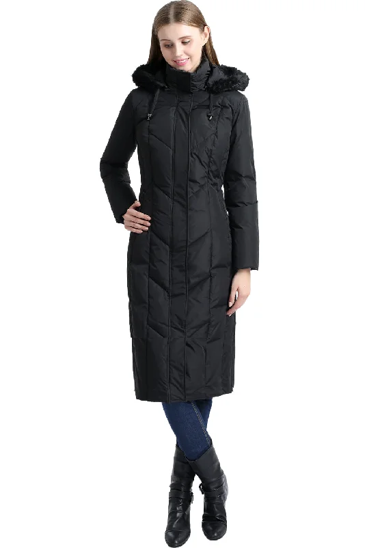 casual coats for women -BGSD Women's "Tisha" Waterproof Down Parka Coat - Plus