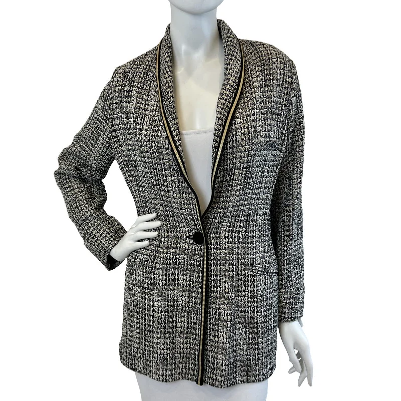 ladies' soft knit cardigan coat -Etro Tweed Coat