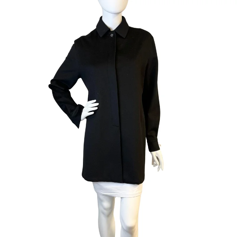 elegant long coat for women -Loro Piana Coat