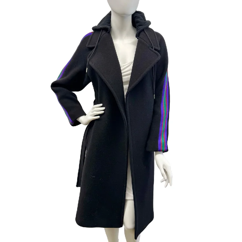 classic women's wool coat -Sandro Coat