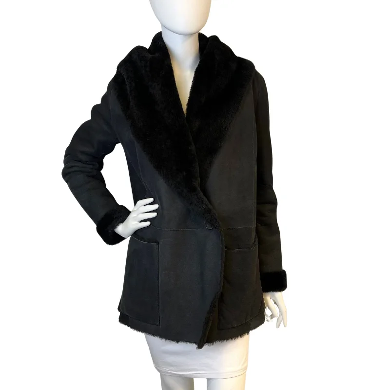 women's hooded winter jacket -Vince Coat